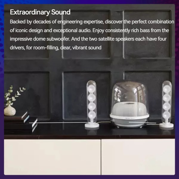 Harman Kardon SoundSticks 4 Speaker Bluetooth Speakers
