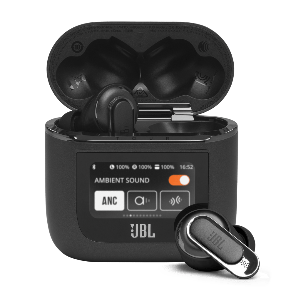 JBL Tour Pro 2 True Wireless Bluetooth Noise-cancelling Earbuds