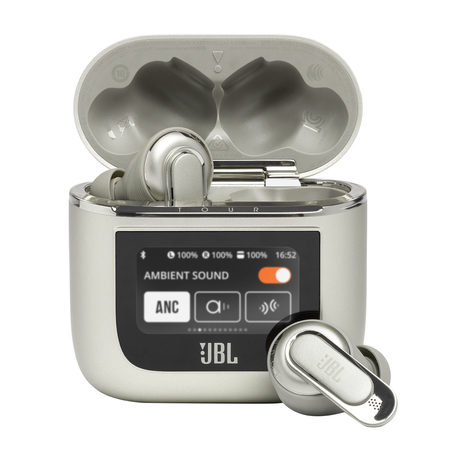 JBL Tour Pro 2 True Wireless Bluetooth Noise-cancelling Earbuds - Image 2