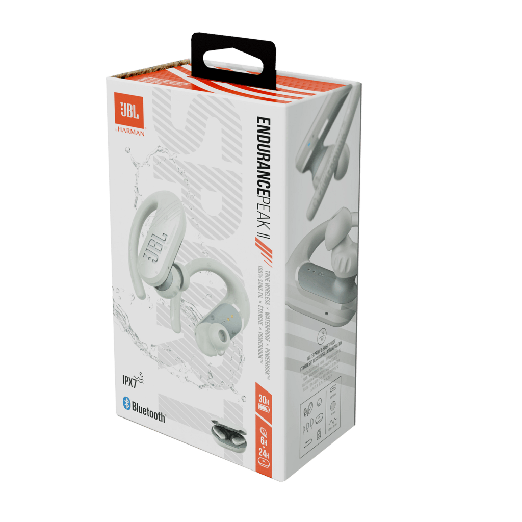 JBL Endurance Peak II Waterproof True Wireless Bluetooth Sport Earbuds