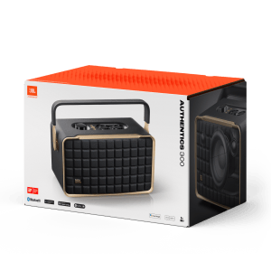JBL Authentics 300 Portable Smart Home Speaker with Wi-Fi and Bluetooth, Black - Image 3