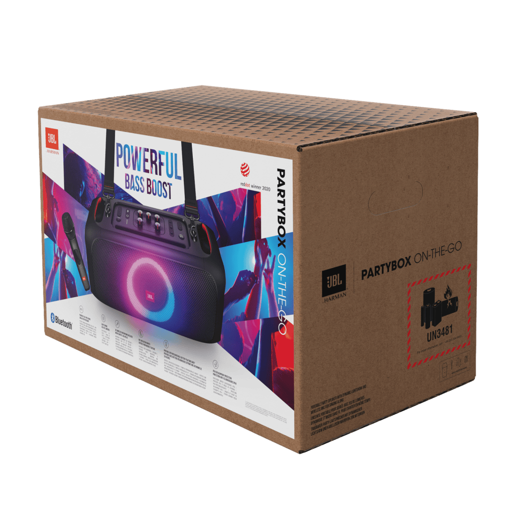 JBL PartyBox On-The-Go Portable Bluetooth Party Speaker