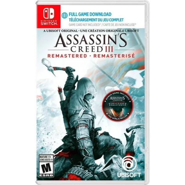 Assassin's Creed III: Remastered Nintendo Switch Game