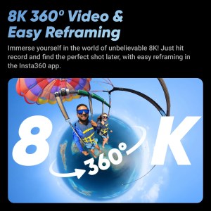 Insta360 X4 - 8K Waterproof 360 Action Camera, 4K Wide-Angle Video - Image 2