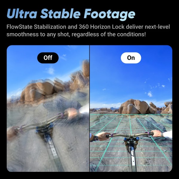 Insta360 X4 - 8K Waterproof 360 Action Camera, 4K Wide-Angle Video