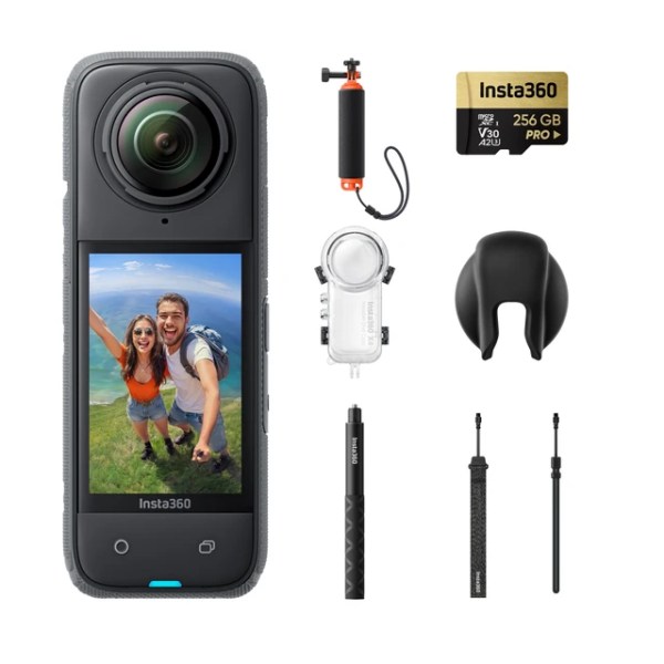 Insta360 X4 - 8K Waterproof 360 Action Camera, 4K Wide-Angle Video