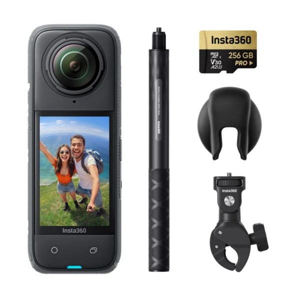 Insta360 X4 - 8K Waterproof 360 Action Camera, 4K Wide-Angle Video