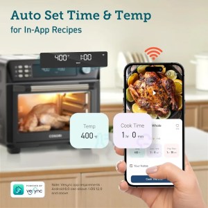 Cosori Smart 12-in-1 Air Fryer Toaster Oven Combo - Image 6