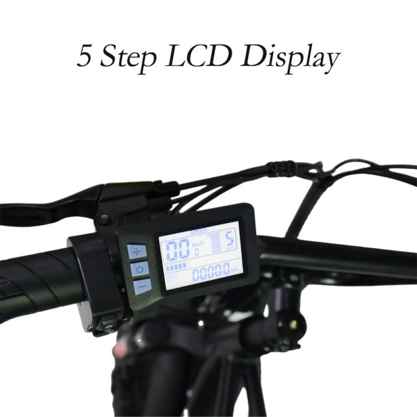HAZZO 2024 YQ Electric Bicycle 48V 13A SHIMANO 7-speed Lithium Battery