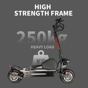 HEZZO 2024 Q06 Plus Electric Scooter Alloy Frame Dual Drive - Image 4