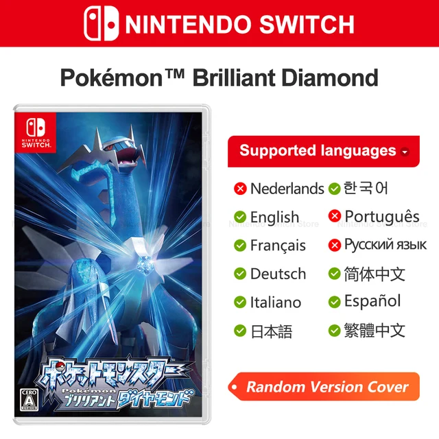 Pokemon Brilliant Diamond Nintendo Switch Physical Game - Image 7