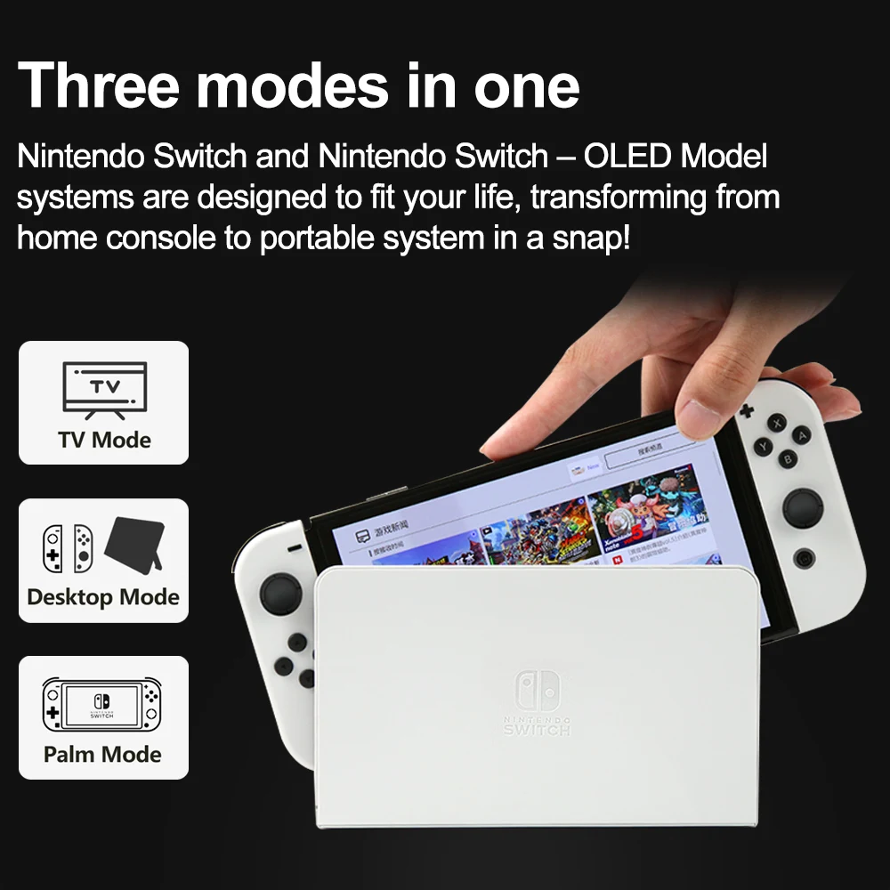 Nintendo Switch OLED Video Game Console - Image 3