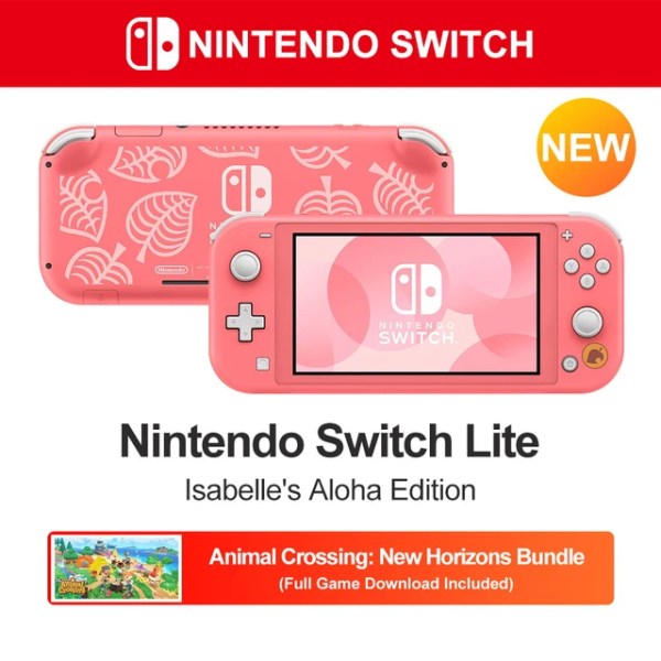 Nintendo Switch Lite Handheld Game Console 5.5 inch