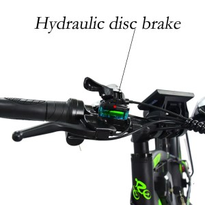 HAZZO 2024 YQ Electric Bicycle Dual Motor 48v 1000w+1000w Fat Tire Mountain - Image 4
