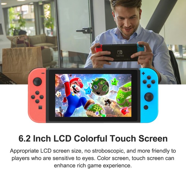 Nintendo Switch Game Console Version Neon Mario Kart