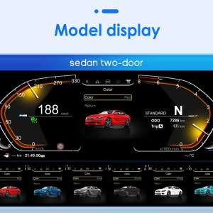 12.3'' Lcd Digital Dashboard Cluster CIC NBT Evo Instrument Panel Cockpit - Image 3